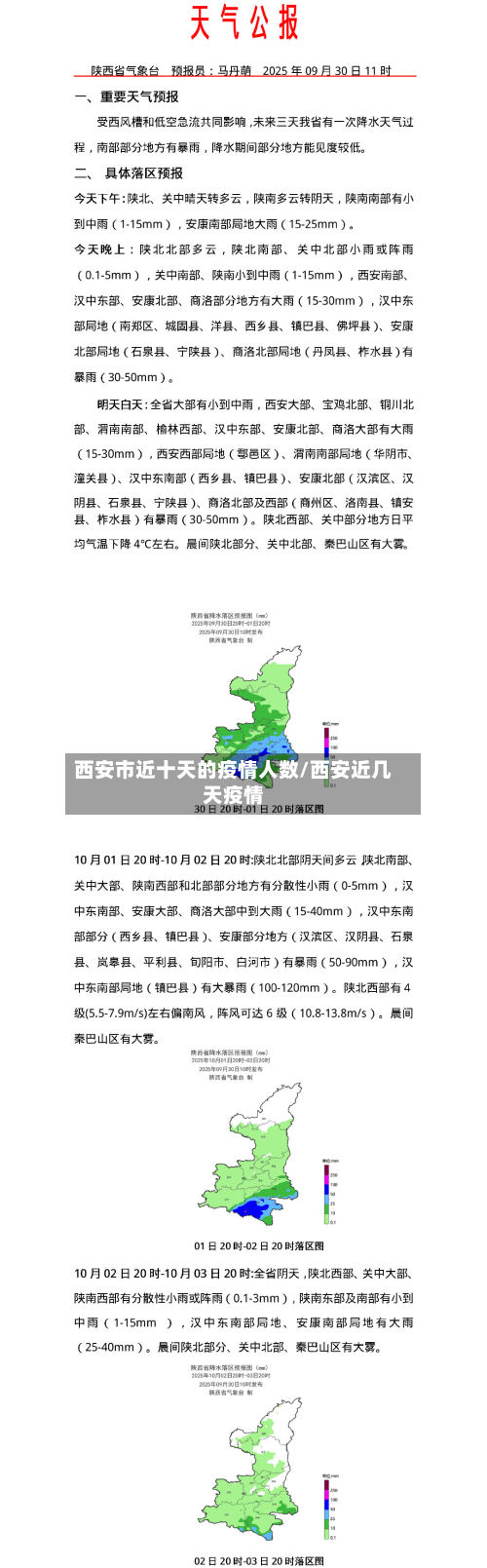 西安市近十天的疫情人数/西安近几天疫情-第2张图片