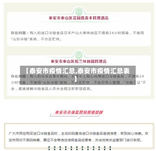 【泰安市疫情汇总,泰安市疫情汇总表】-第1张图片