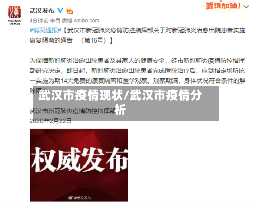 武汉市疫情现状/武汉市疫情分析-第1张图片