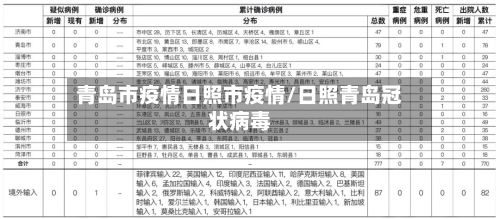 青岛市疫情日照市疫情/日照青岛冠状病毒-第3张图片