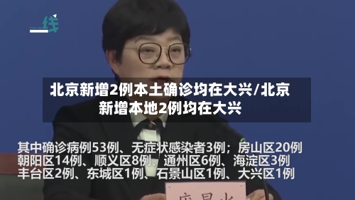 北京新增2例本土确诊均在大兴/北京新增本地2例均在大兴-第3张图片