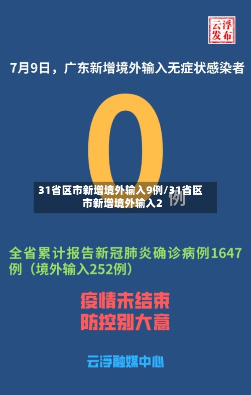 31省区市新增境外输入9例/31省区市新增境外输入2-第1张图片
