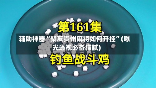 辅助神器“聚友贵州麻将如何开挂	”(曝光透视必备猫腻)-第1张图片