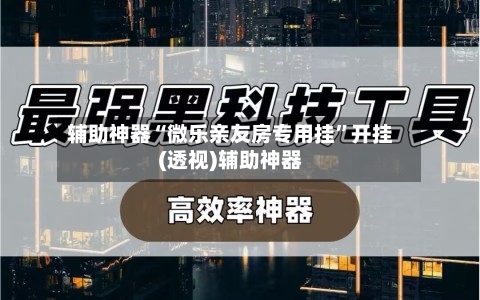 辅助神器“微乐亲友房专用挂	”开挂(透视)辅助神器-第2张图片