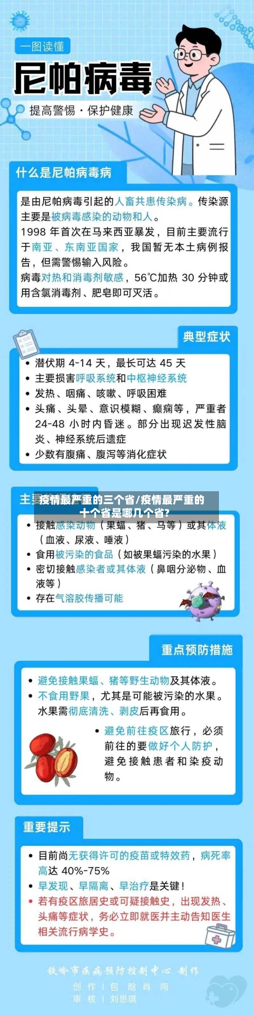疫情最严重的三个省/疫情最严重的十个省是哪几个省?-第1张图片