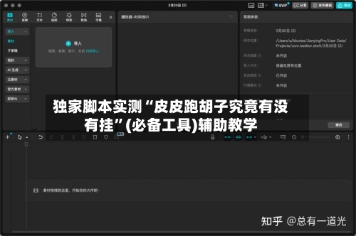 独家脚本实测“皮皮跑胡子究竟有没有挂	”(必备工具)辅助教学-第2张图片