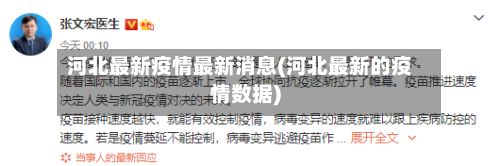 河北最新疫情最新消息(河北最新的疫情数据)-第2张图片