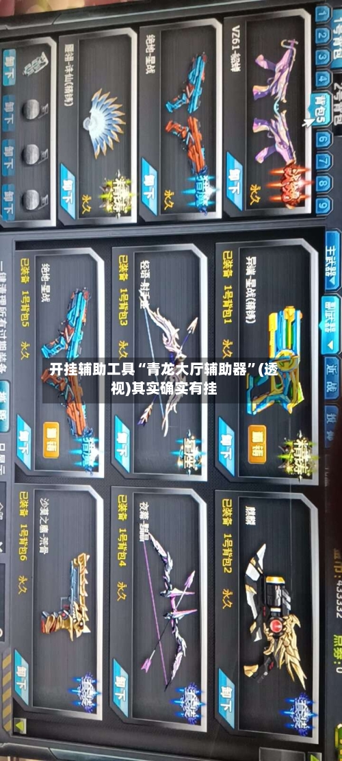 开挂辅助工具“青龙大厅辅助器”(透视)其实确实有挂-第1张图片