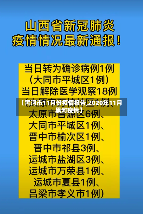【黑河市11月份疫情报告,2020年11月黑河疫情】-第1张图片