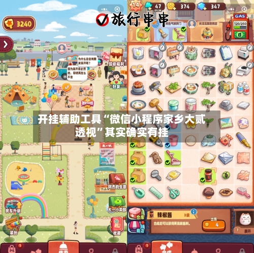 开挂辅助工具“微信小程序家乡大贰透视”其实确实有挂-第1张图片