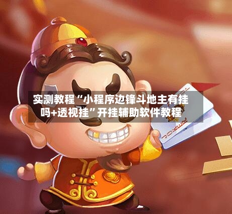 实测教程“小程序边锋斗地主有挂吗+透视挂”开挂辅助软件教程-第3张图片