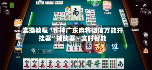 实操教程“雀神广东麻将微信万能开挂器”辅助器 - 实时智能-第1张图片