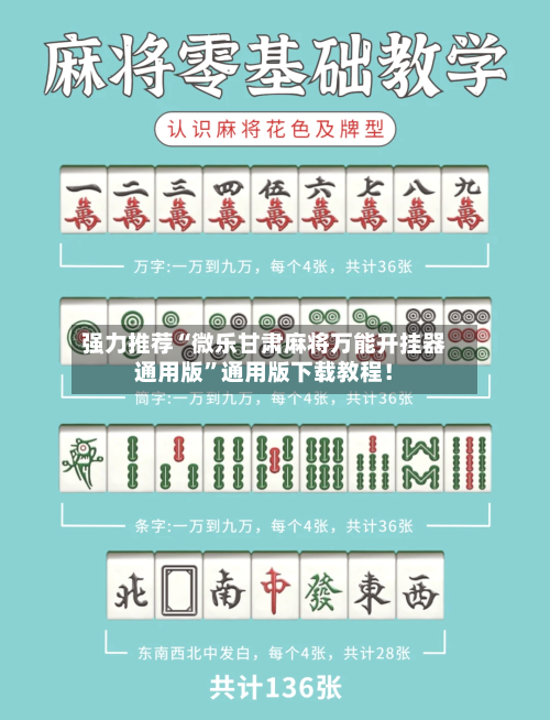 强力推荐“微乐甘肃麻将万能开挂器通用版”通用版下载教程！-第1张图片