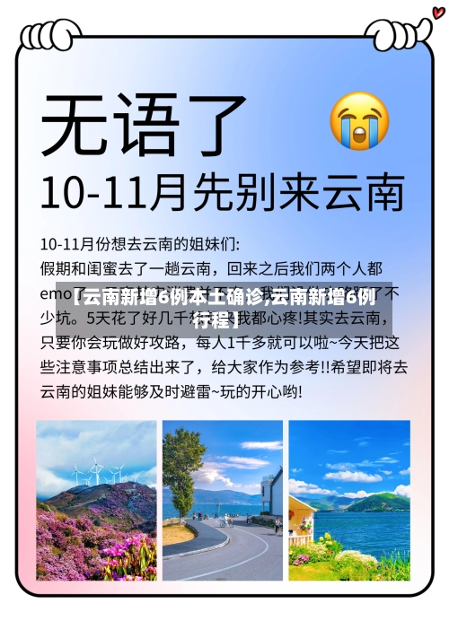 【云南新增6例本土确诊,云南新增6例行程】-第3张图片