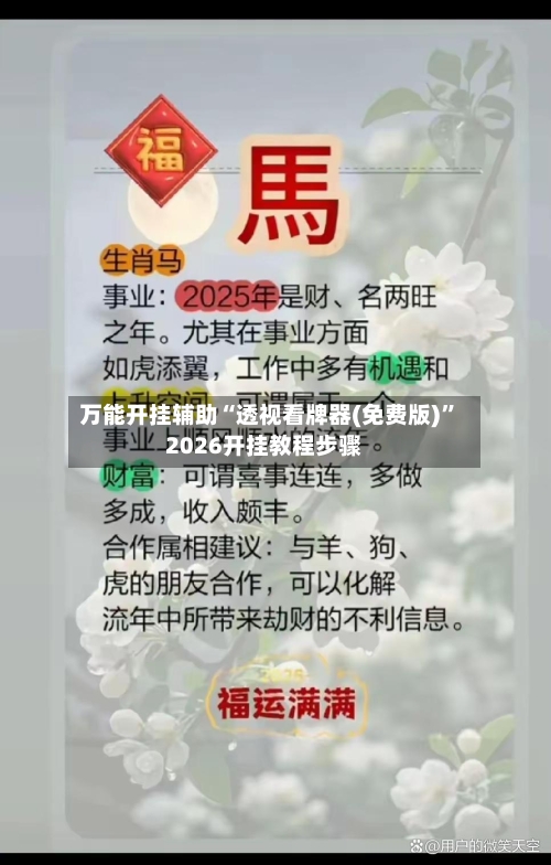 万能开挂辅助“透视看牌器(免费版)	”2026开挂教程步骤-第2张图片