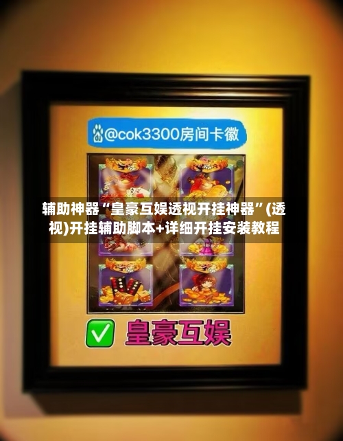 辅助神器“皇豪互娱透视开挂神器”(透视)开挂辅助脚本+详细开挂安装教程-第2张图片