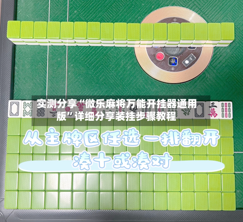实测分享“微乐麻将万能开挂器通用版”详细分享装挂步骤教程-第2张图片