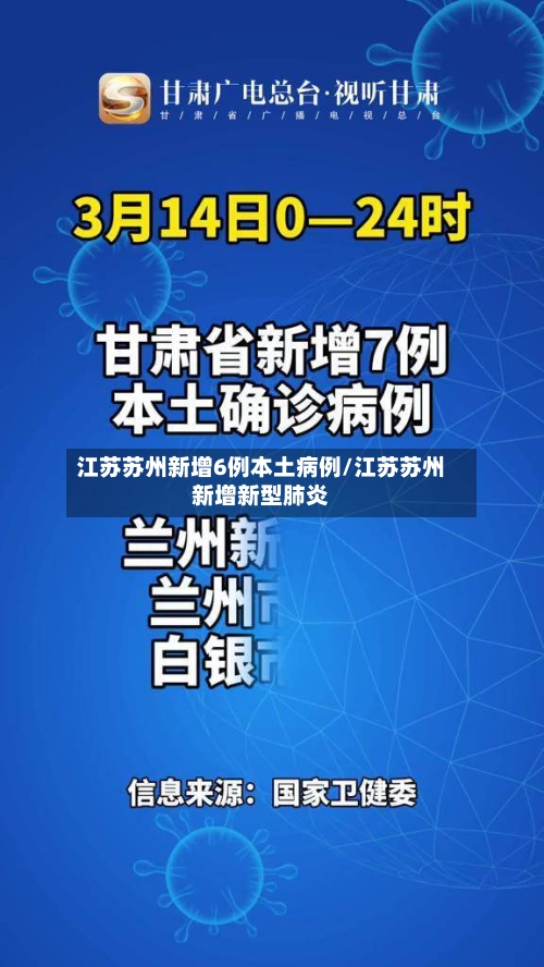 江苏苏州新增6例本土病例/江苏苏州新增新型肺炎-第2张图片