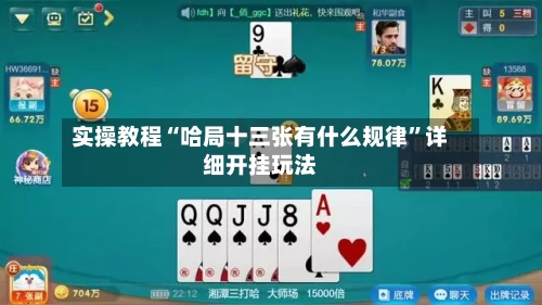 实操教程“哈局十三张有什么规律”详细开挂玩法-第3张图片