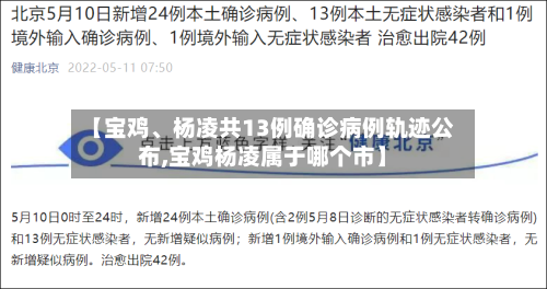 【宝鸡、杨凌共13例确诊病例轨迹公布,宝鸡杨凌属于哪个市】-第1张图片