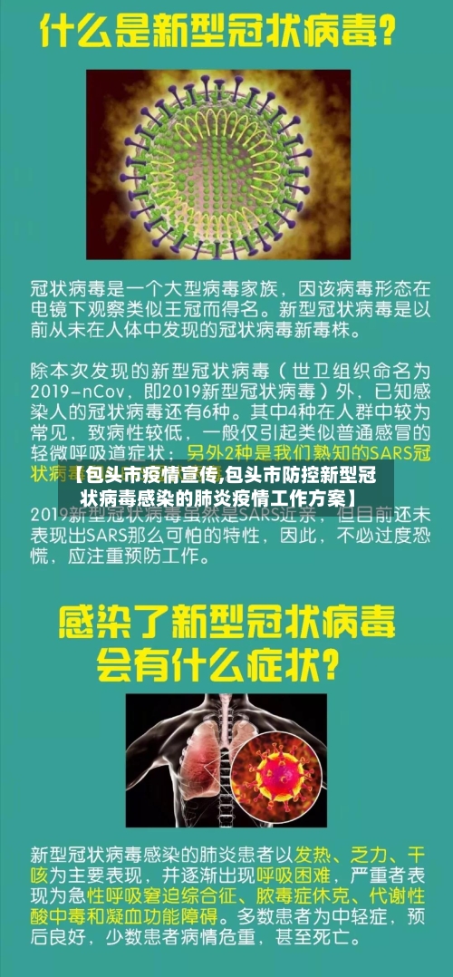 【包头市疫情宣传,包头市防控新型冠状病毒感染的肺炎疫情工作方案】-第2张图片