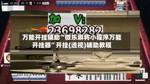 万能开挂辅助“微乐麻将小程序万能开挂器”开挂(透视)辅助教程-第3张图片