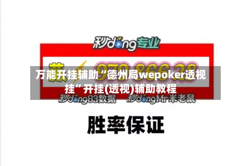 万能开挂辅助“德州局wepoker透视挂”开挂(透视)辅助教程-第1张图片