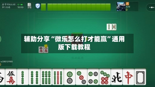 辅助分享“微乐怎么打才能赢”通用版下载教程-第3张图片