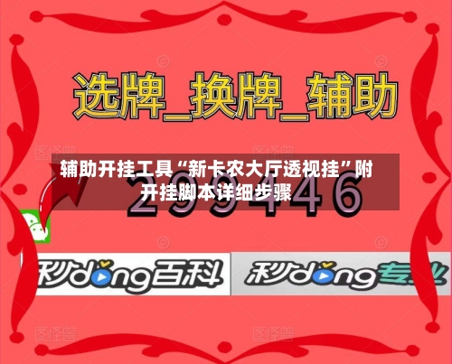 辅助开挂工具“新卡农大厅透视挂”附开挂脚本详细步骤-第1张图片