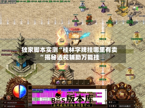 独家脚本实测“桂林字牌挂哪里有卖”揭秘透视辅助万能挂-第1张图片