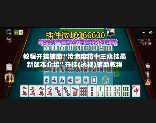 教程开挂辅助“沧海麻将十三水挂最新版本介绍	”开挂(透视)辅助教程-第2张图片