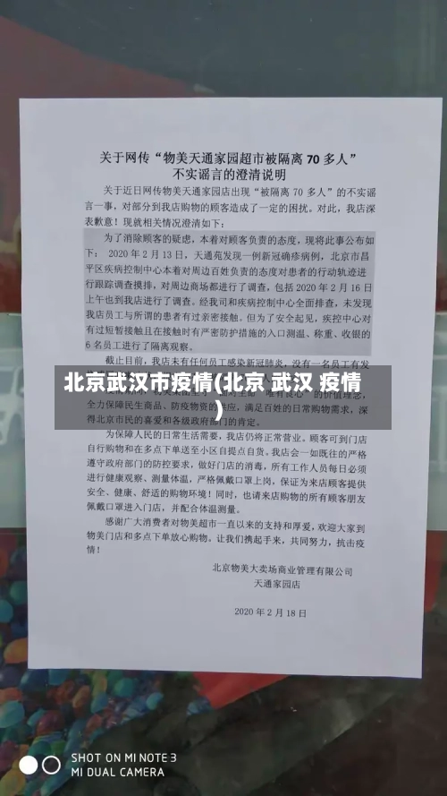 北京武汉市疫情(北京 武汉 疫情)-第1张图片
