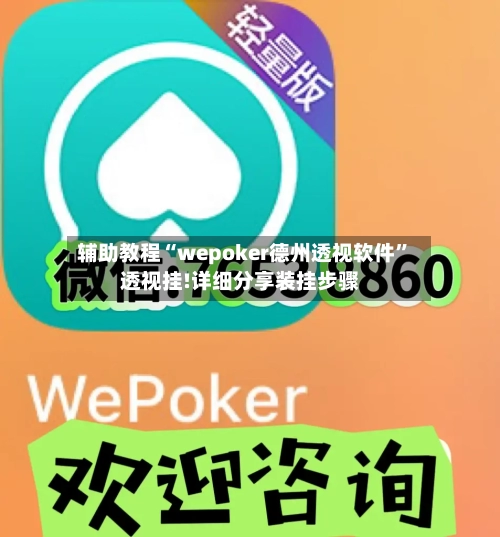 辅助教程“wepoker德州透视软件”透视挂!详细分享装挂步骤-第3张图片