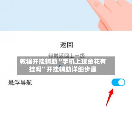 教程开挂辅助“手机上玩金花有挂吗	”开挂辅助详细步骤-第1张图片