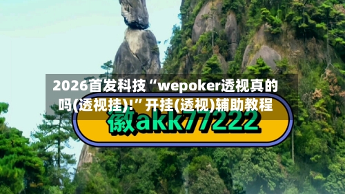 2026首发科技“wepoker透视真的吗(透视挂)!”开挂(透视)辅助教程-第3张图片