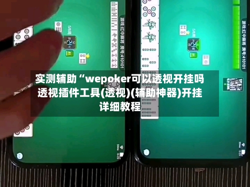 实测辅助“wepoker可以透视开挂吗透视插件工具(透视)(辅助神器)开挂详细教程-第1张图片