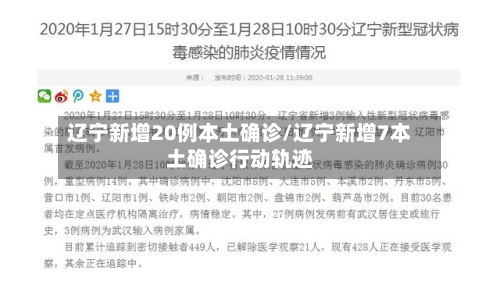 辽宁新增20例本土确诊/辽宁新增7本土确诊行动轨迹-第1张图片