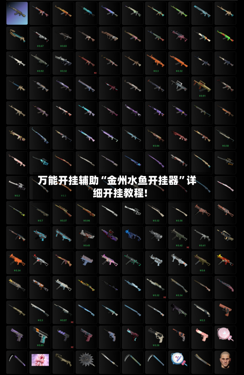 万能开挂辅助“金州水鱼开挂器”详细开挂教程!-第1张图片