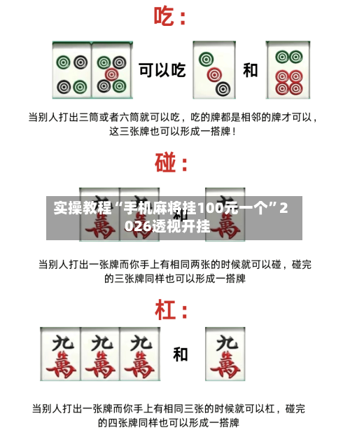 实操教程“手机麻将挂100元一个	”2026透视开挂-第2张图片