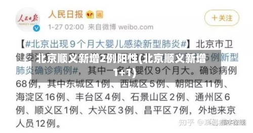 北京顺义新增2例阳性(北京顺义新增1+1)-第2张图片