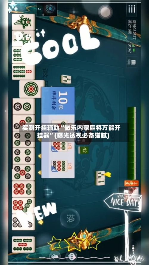 实测开挂辅助“微乐内蒙麻将万能开挂器”(曝光透视必备猫腻)-第3张图片
